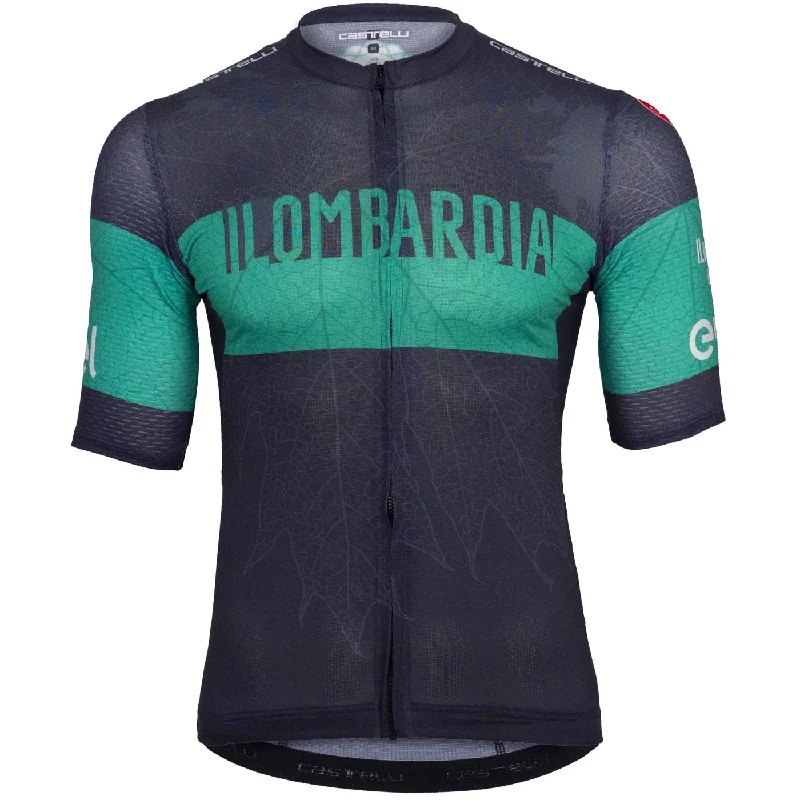 cycling clothing with clean design-Maglia Castelli Gran Fondo Il Lombardia