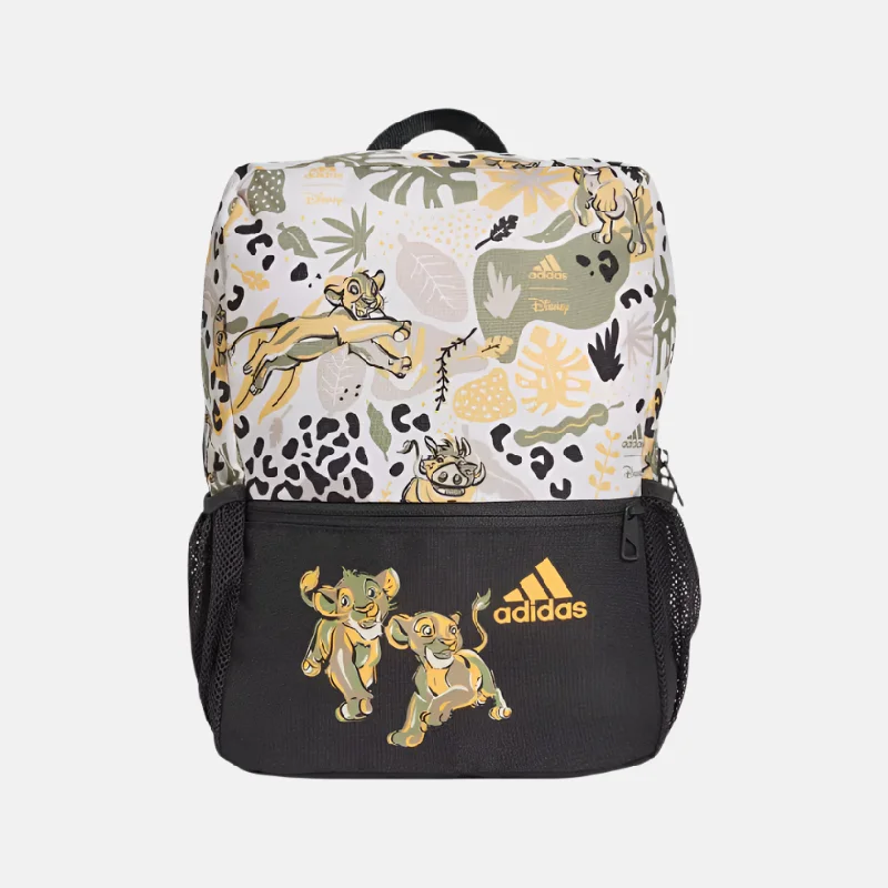 Adidas Disney Lion King Kids Unisex Training Backpack -Carbon/Multicolor