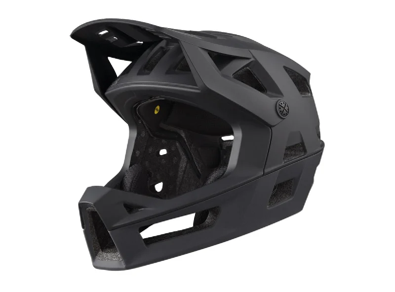 Bicycle helmet black-iXS Trigger MIPS Full Face Helmet - Black