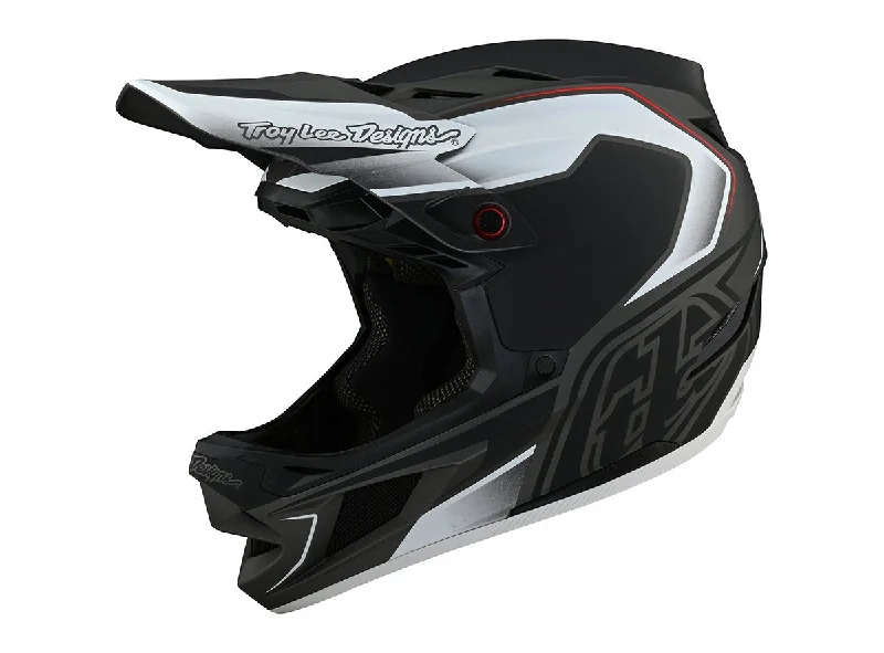 Bicycle helmet bulk buy-Troy Lee Designs D4 Composite Full Face Helmet - Exile - Black - 2021