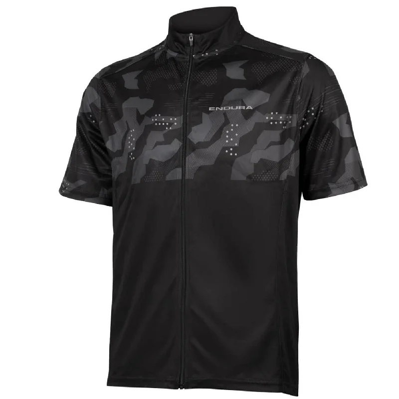 cycling clothing with airy mesh-Maglia Endura Hummvee Ray - Nero