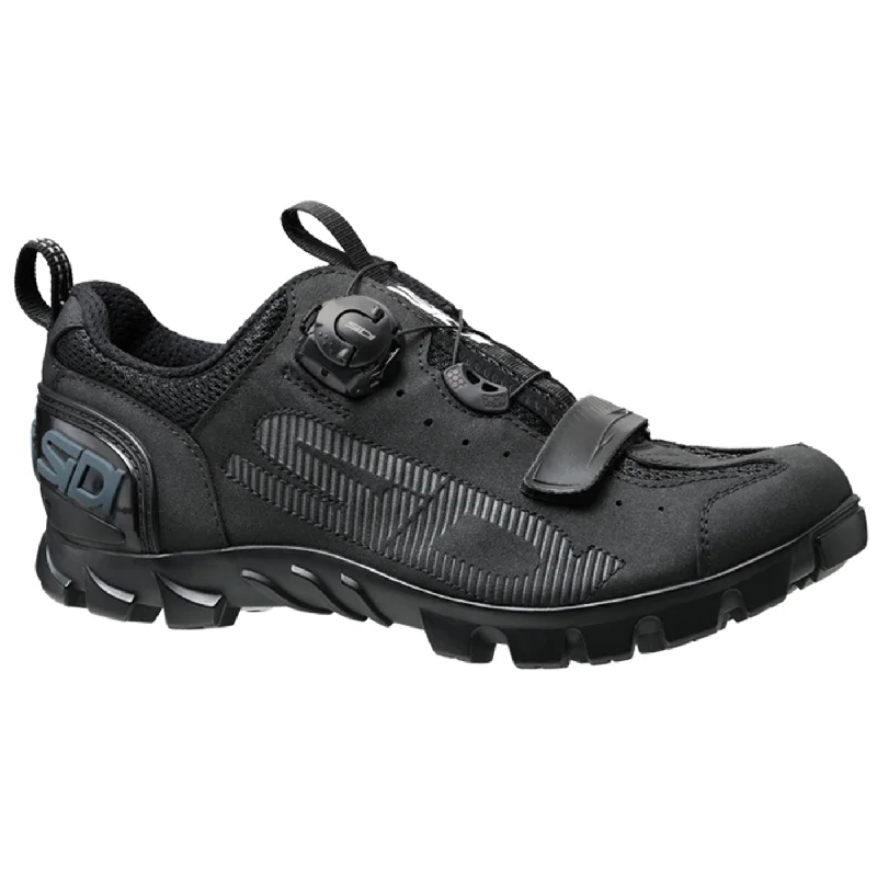 stylish cycling clothing trends-Scarpe Sidi SD15 - Grigio nero