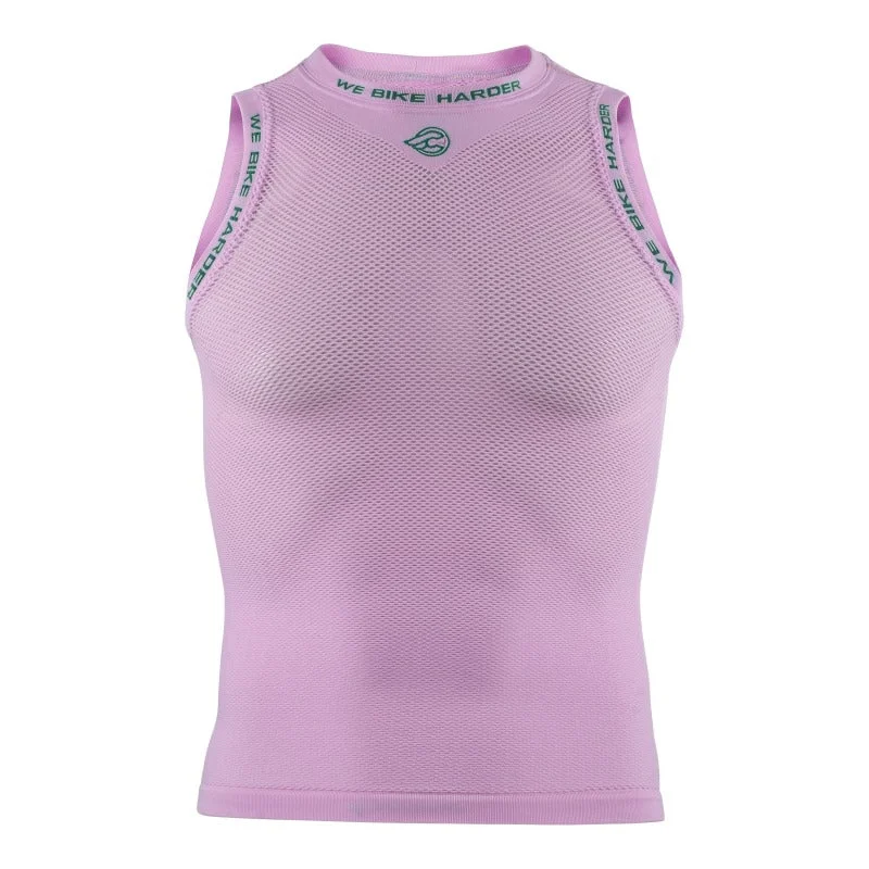 cycling clothing for short rides-Maglia intima senza maniche Cinelli Tempo - Rosa