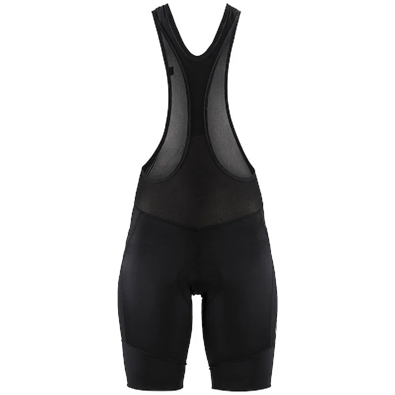 cycling clothing with ventilation-Salopette donna Craft Essence - Nero