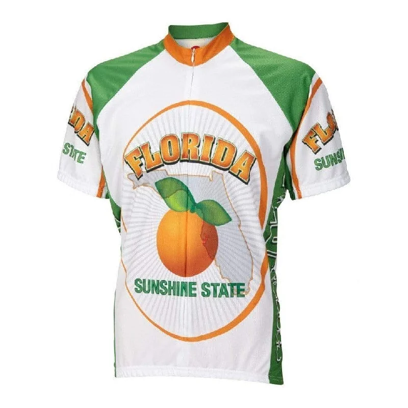 cycling clothing with thick padding-Men's Florida Road Bike Jersey