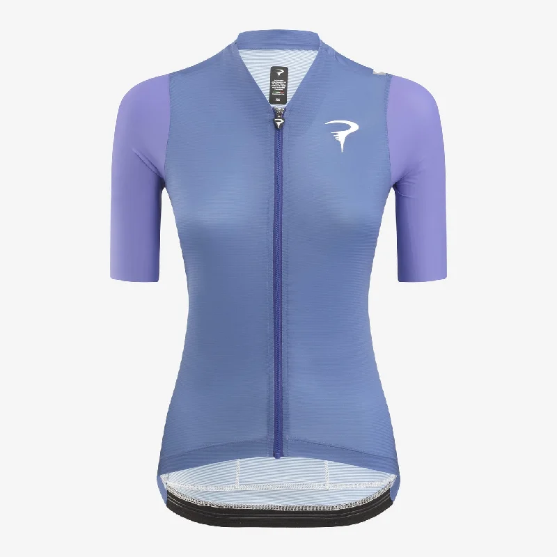 cycling clothing for early mornings-Maglia donna Pinarello F7 - Blu