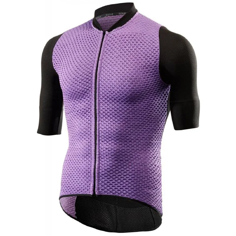 cycling clothing with lightweight mesh-Maglia SIX2 Hive - Lilla