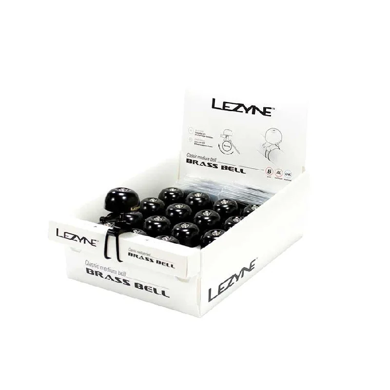 Lezyne Classic Brass Bell Black/Black Medium 14pcs