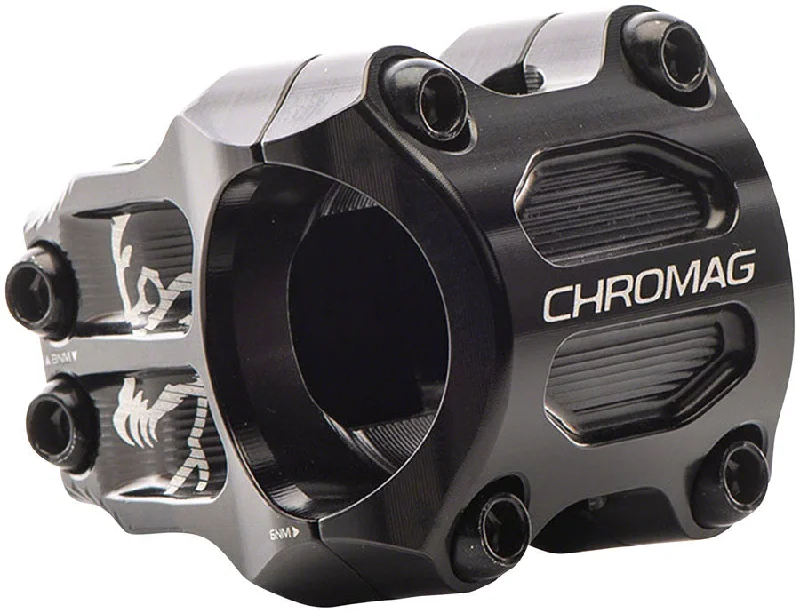 Chromag Riza Stem Diameter: 35mm Length: 45mm Steerer: 1-1/8 0° Black