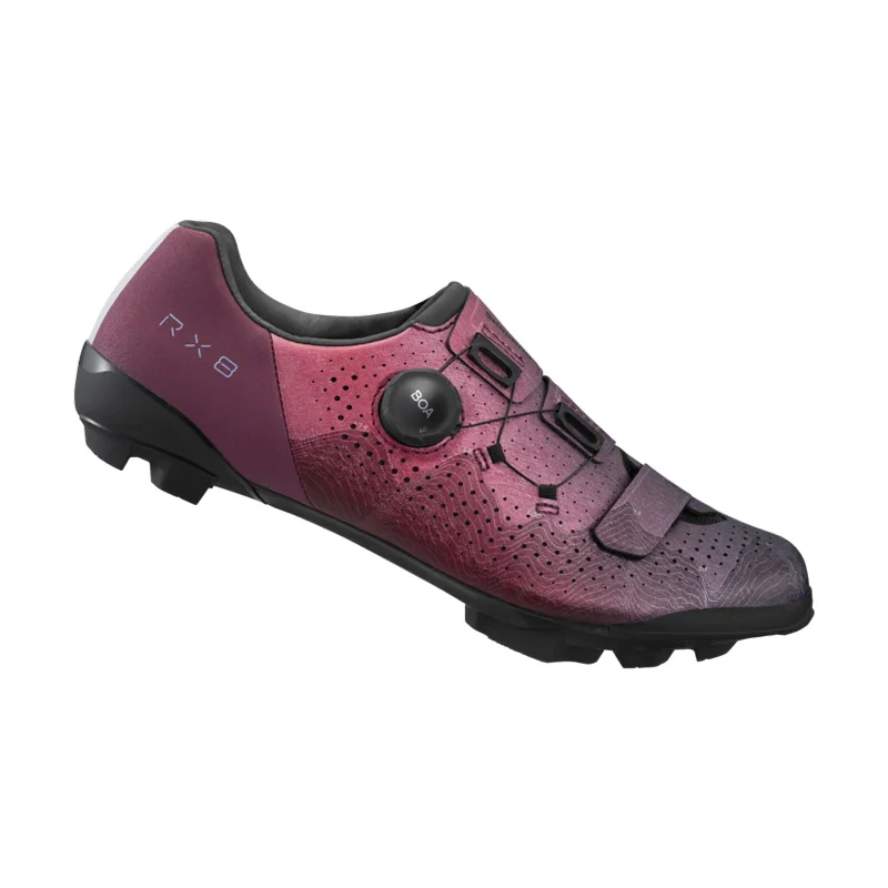 cycling clothing with seamless design-Shimano RX801 Gravel Shoe - Twilight