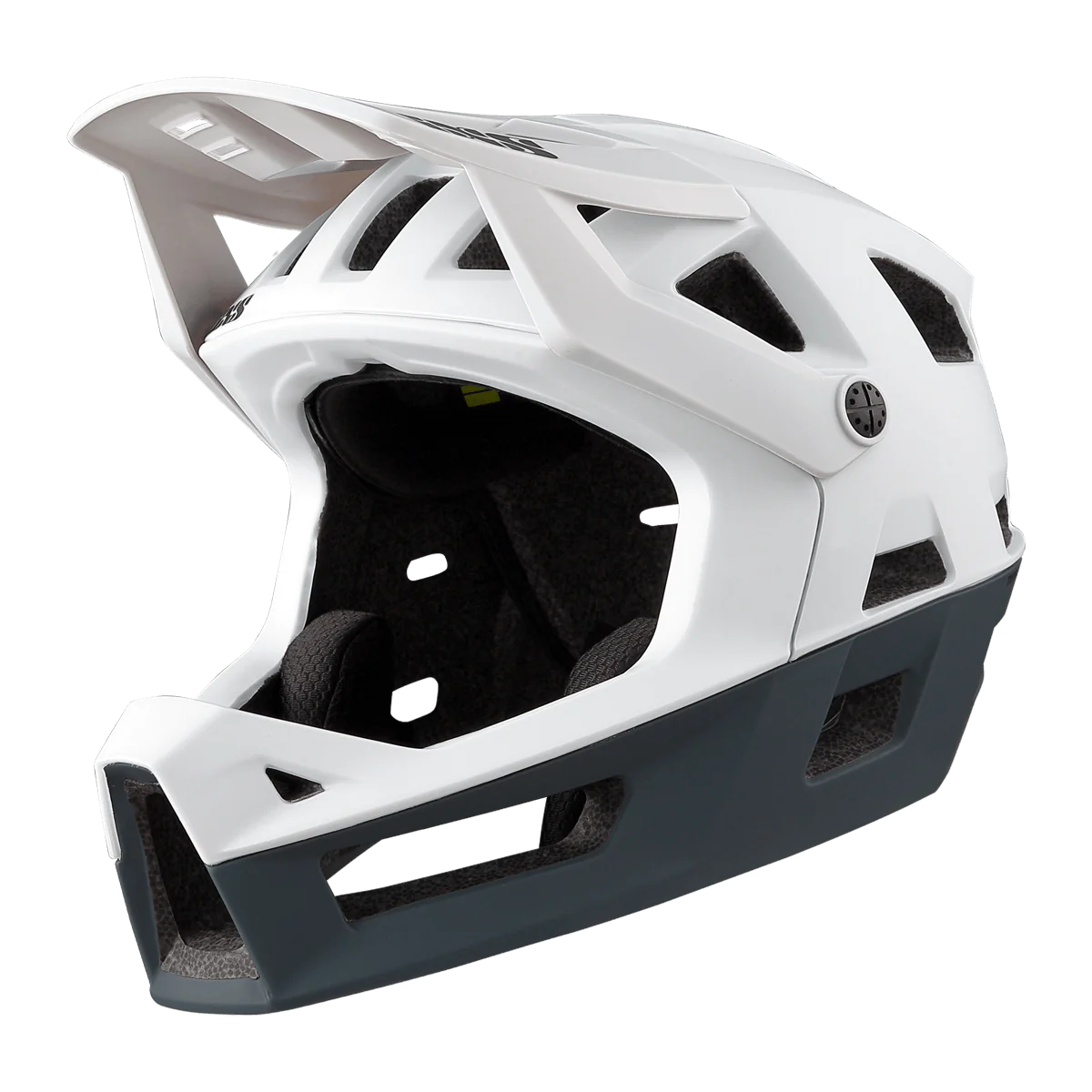 Bicycle helmet durability-iXS Trigger Full Face Helmet - White