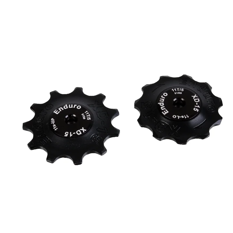 Bicycle chainstay length-Enduro XD-15 Derailleur Pulleys Shimano 9100/8000 - Blk