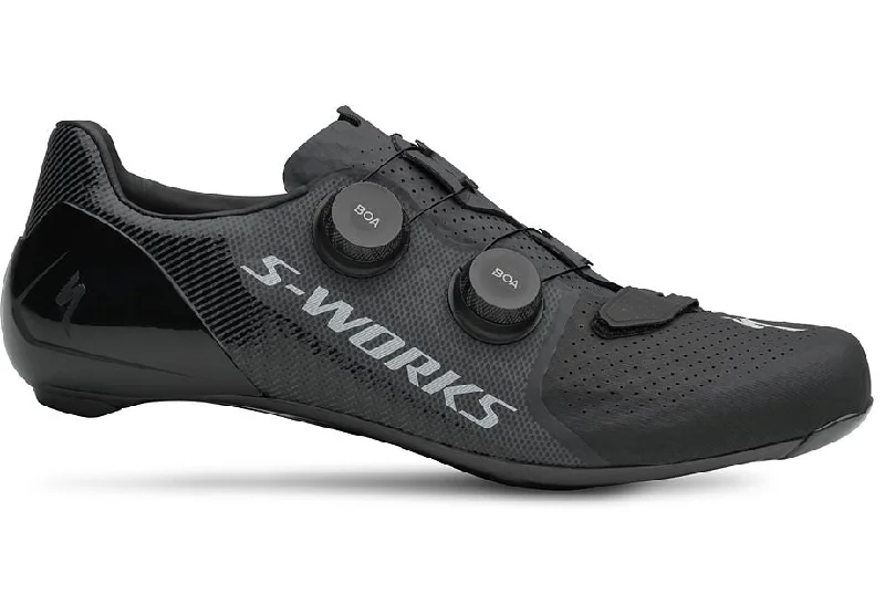 cycling clothing for rugged terrain-S-Works 7 Rd Shoe Shoe Black 48