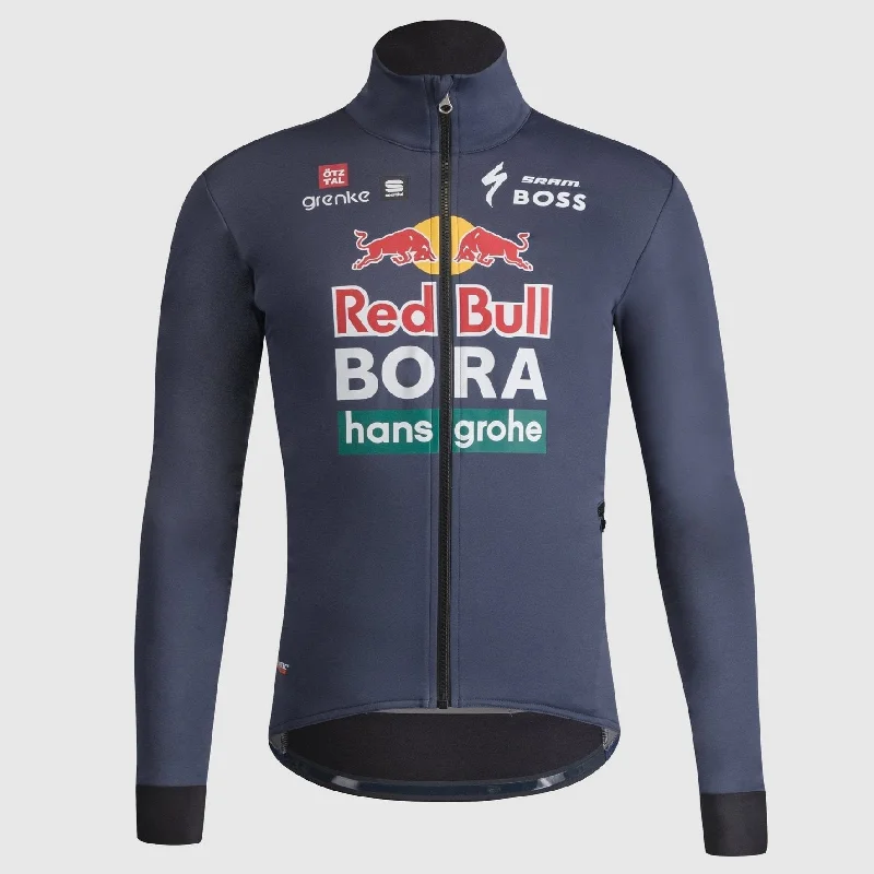 cycling clothing with plush linings-Giacca Sportful Redbull Bora-Hansgrohe 2024 Fiandre