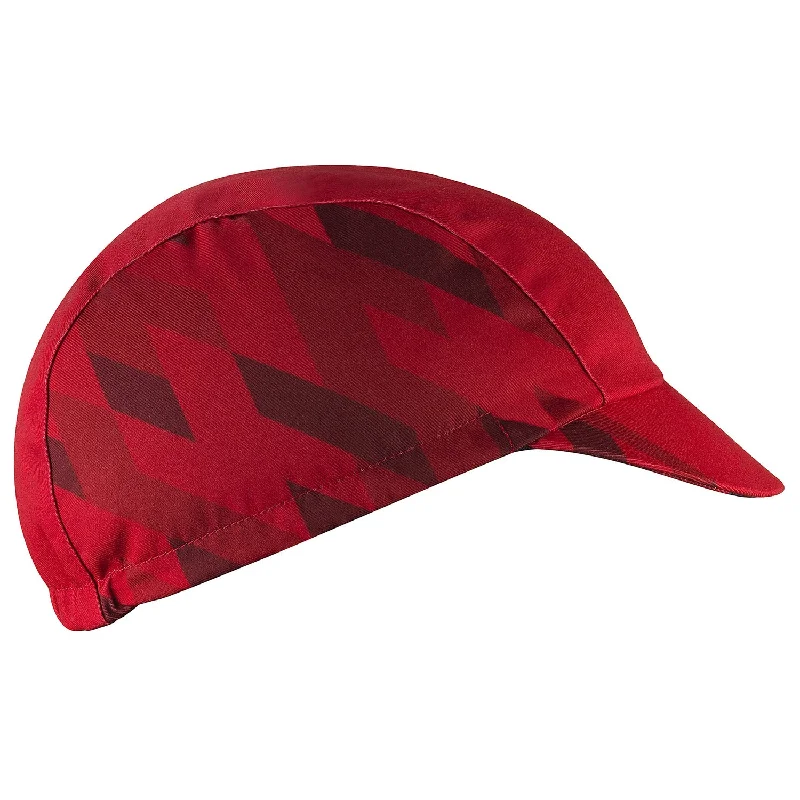 cycling clothing for dusk rides-Cappellino Mavic Roadie Graphic - Rosso