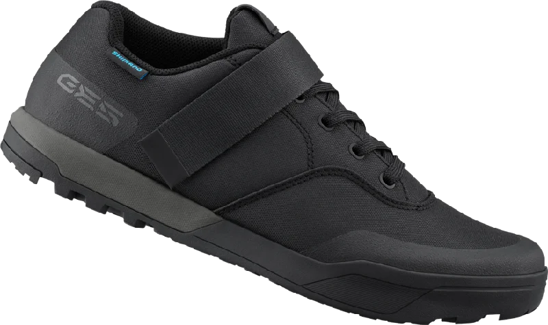 cycling clothing for short sleeves-Shimano GE500 SPD MTB Shoe - Black