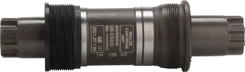 Electric bike motor torque-Shimano ES300 68 x 126mm Octalink V2 Spline English Bottom Bracket