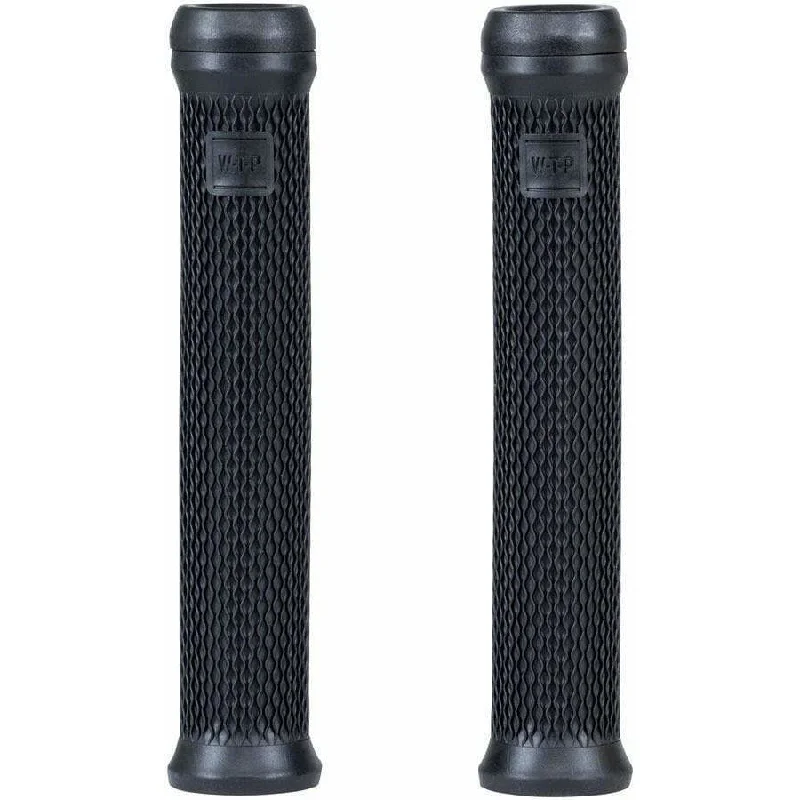 solid color bicycle grips-Manta Bike Handlebar Grips - Black