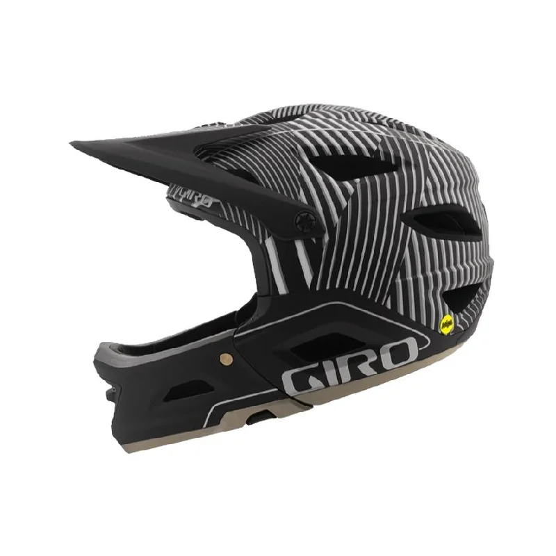 Bicycle helmet with weather updates-Giro Switchblade MIPS Full Face Helmet - Matt Dazzle