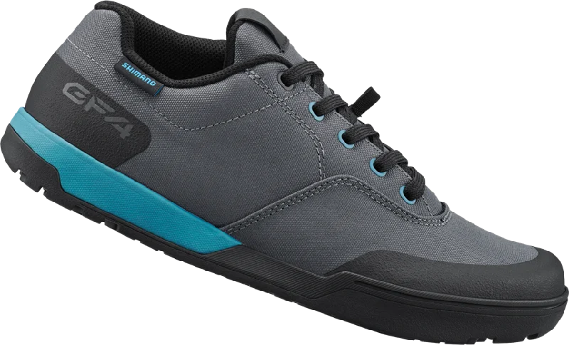 cycling clothing for off-road biking-Shimano GF4 Flat Pedal MTB Shoe - Womens - Asphalt Gray