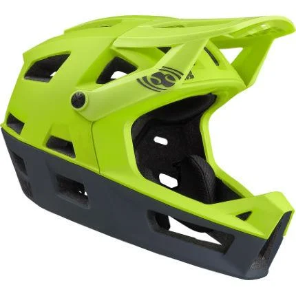 Bicycle helmet half face-iXS Trigger Full Face Helmet - Lime