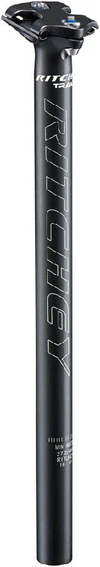 Bicycle commuting tips-Ritchey Comp Trail Zero Seatpost: 30.9mm 400mm Black 2020 Model