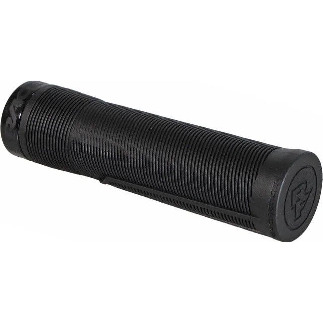 plastic mountain bike grips-Race Face Chester Lock-On Grips - 34mm - Black