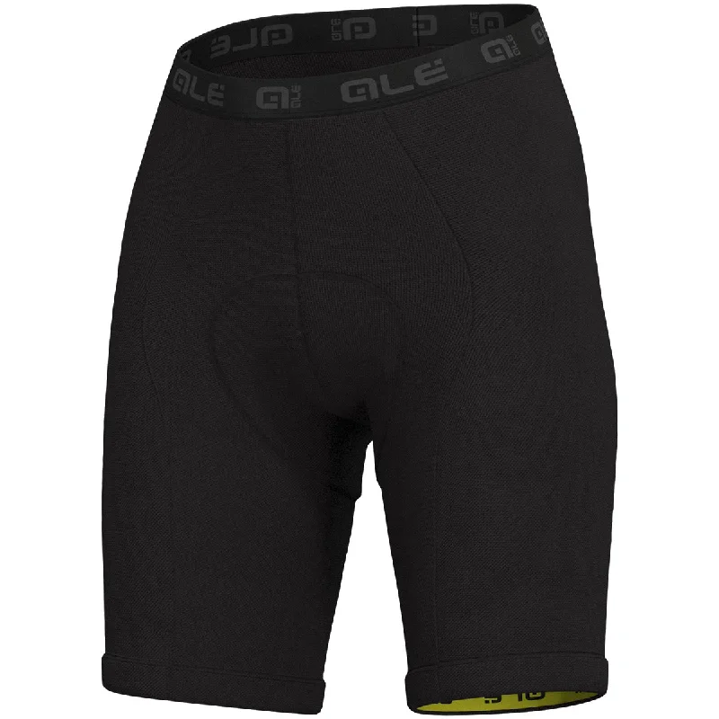 cycling clothing for cold weather-Boxer donna Alè Enduro - Nero