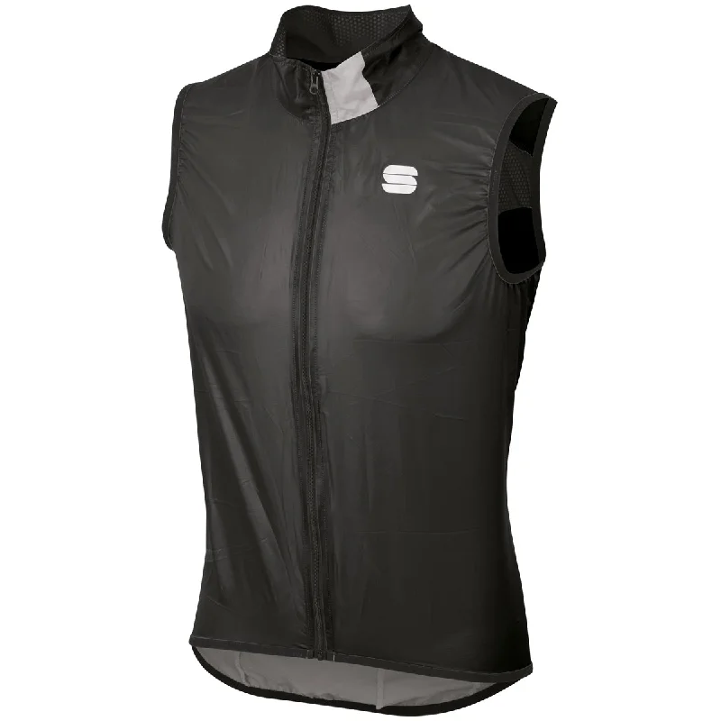 cycling clothing with gel padding-Gilet Sportful Hot Pack Easylight - Nero