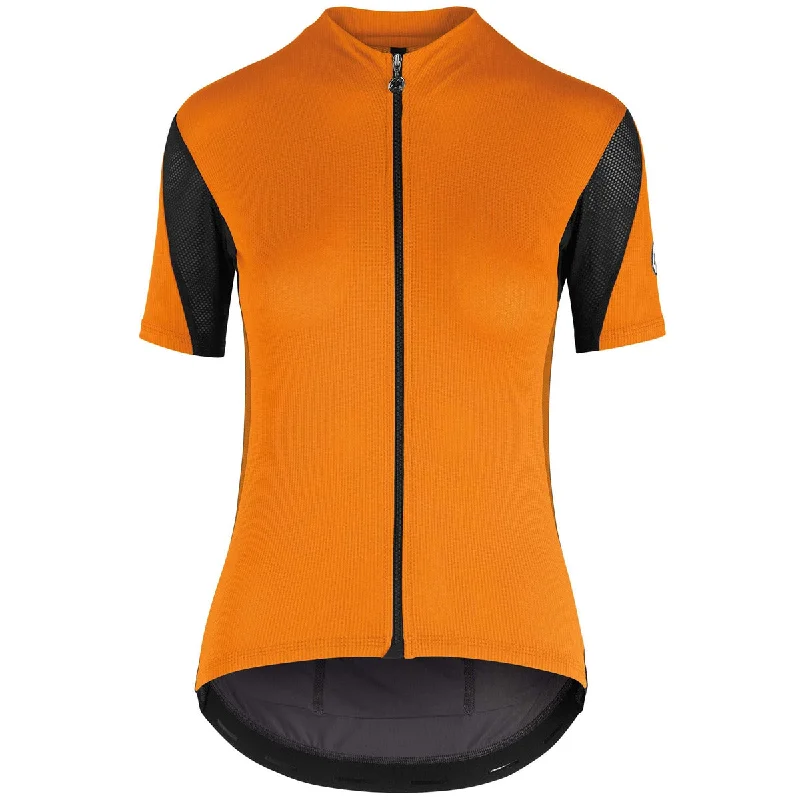 cycling clothing for gravel biking-Maglia Donna Assos RALLY - Arancio