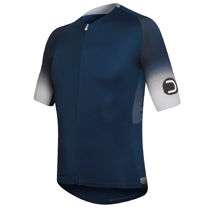 cycling clothing for arid climates-Maglia DotOut Vertical - Blu