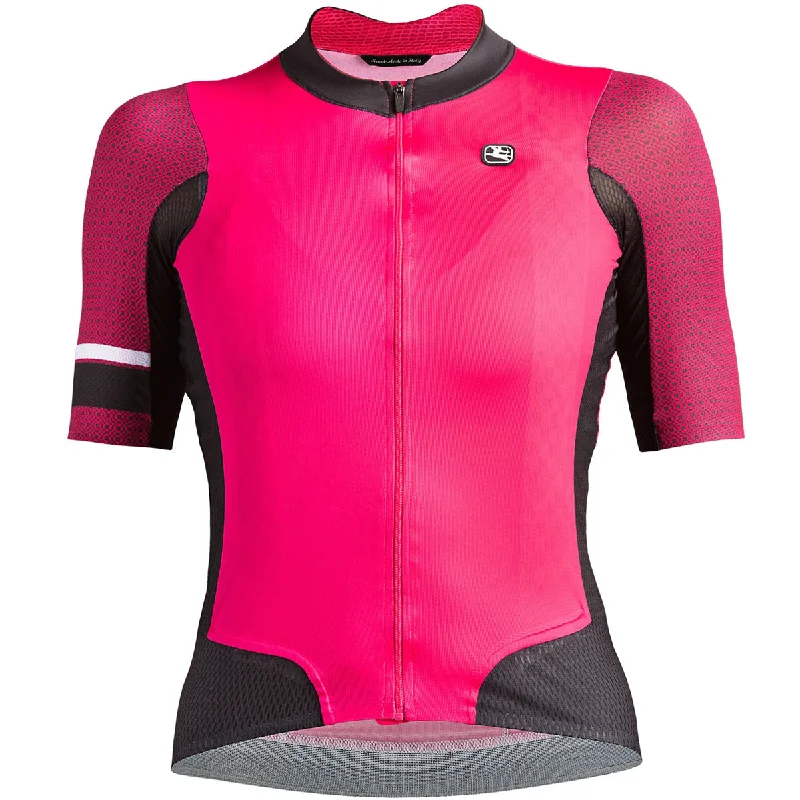 cycling clothing with seamless design-Maglia donna Giordana NX-G Air - Rosa