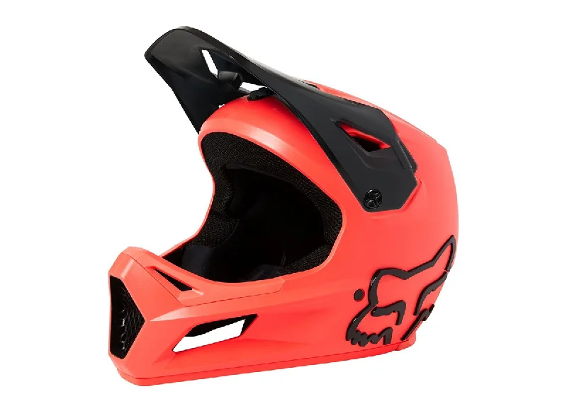 Bicycle helmet benefits-Fox Racing Rampage Full Face Helmet - Youth - Atomic Punch - 2021