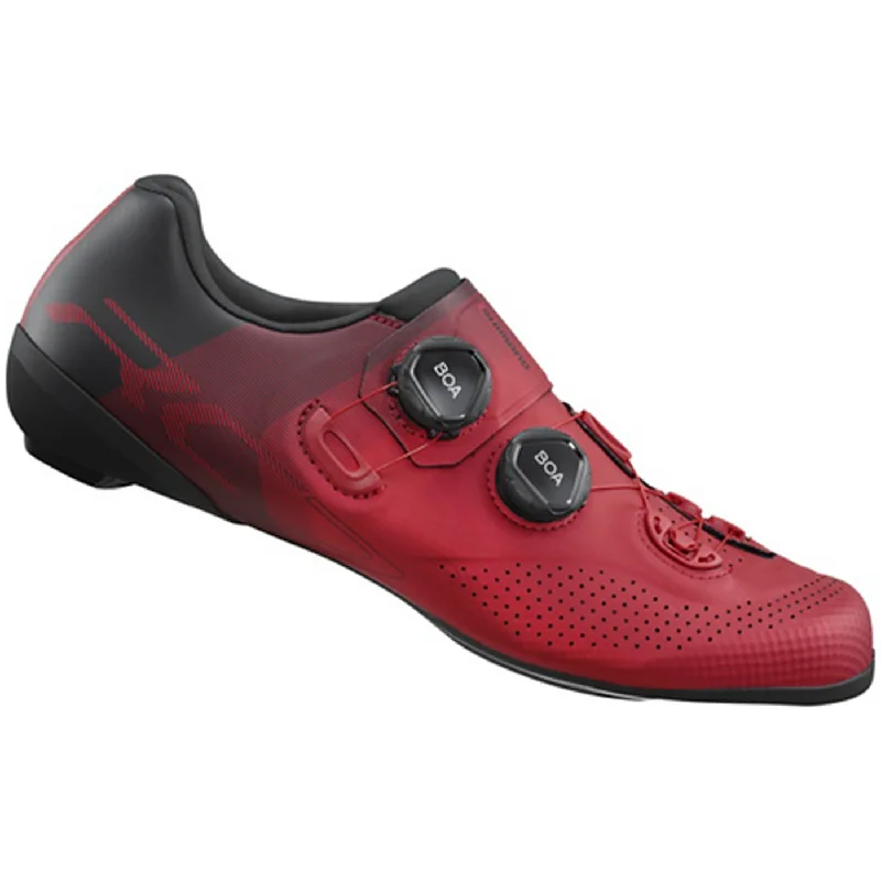 cycling clothing for mud protection-Scarpe Shimano RC702 - Rosso