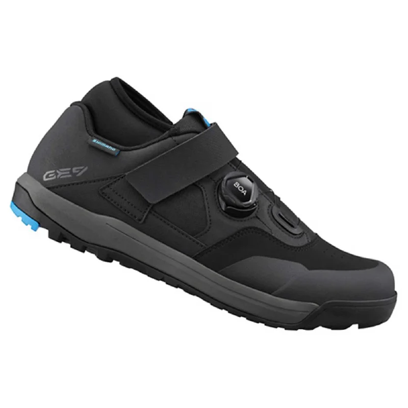 cycling clothing with cooling tech-Scarpe mtb Shimano GE9 - Nero