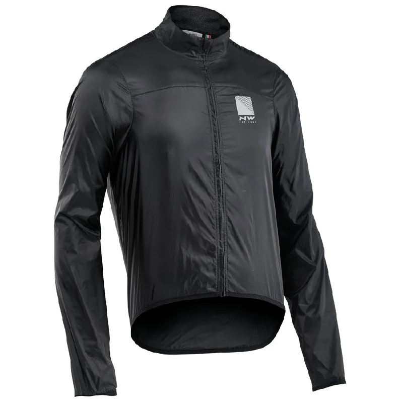 cycling clothing for tough wear-Mantellina Northwave Breeze 2 - Nero