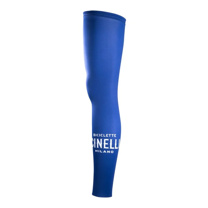 cycling clothing with reinforced seams-Gambali Cinelli Tempo - Blu