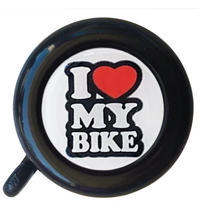 Cruiser Candy Bell I Love My Bike Black Sticker