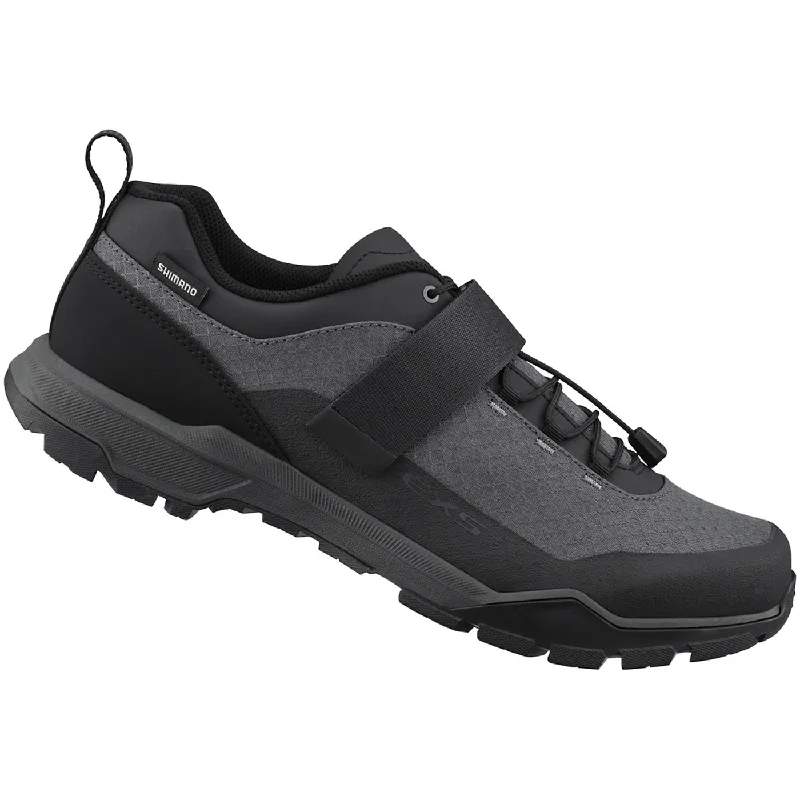 cycling clothing with flexible design-Scarpe mtb Shimano EX5 - Nero