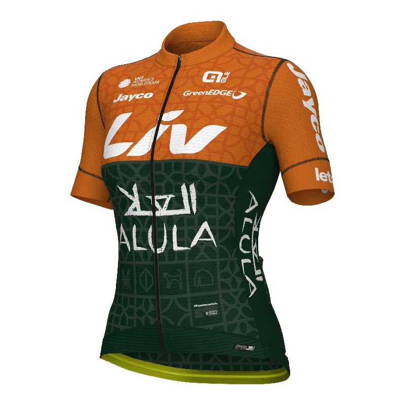 cycling clothing for light riders-Maglia donna Ale Team Jayco Alula TDF 2024 PRS