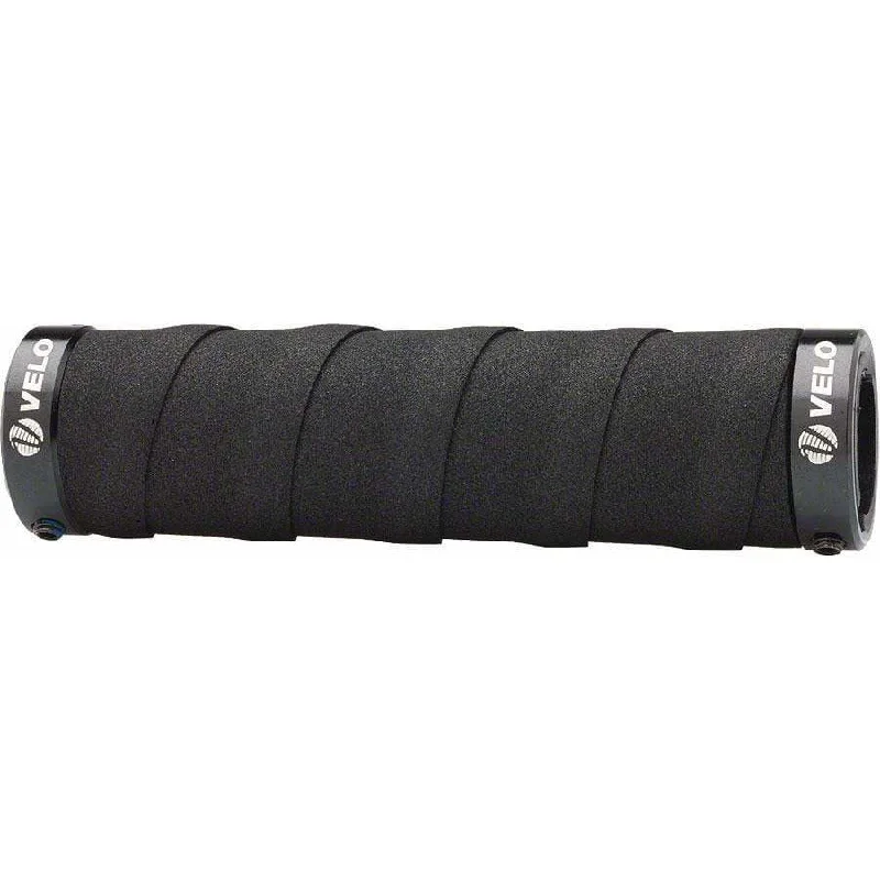 eco-friendly touring bicycle grips-Attune Bike Handlebar Grips - Black, Lock-On