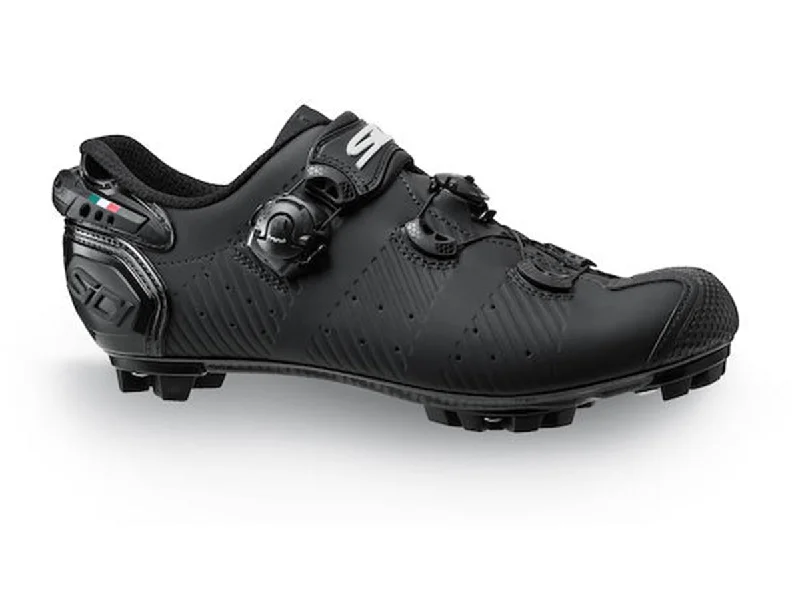 cycling clothing with team designs-Sidi Drako 2S Clipless MTB Shoe - Black