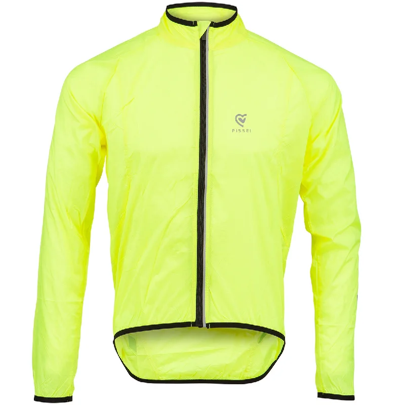 cycling clothing for sprinters-Mantellina Pissei Alito - Giallo