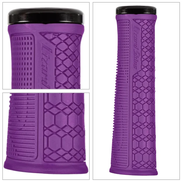 stylish silicone bicycle grips-Lizard Skins Gradient MTB Grip - Ultra Purple