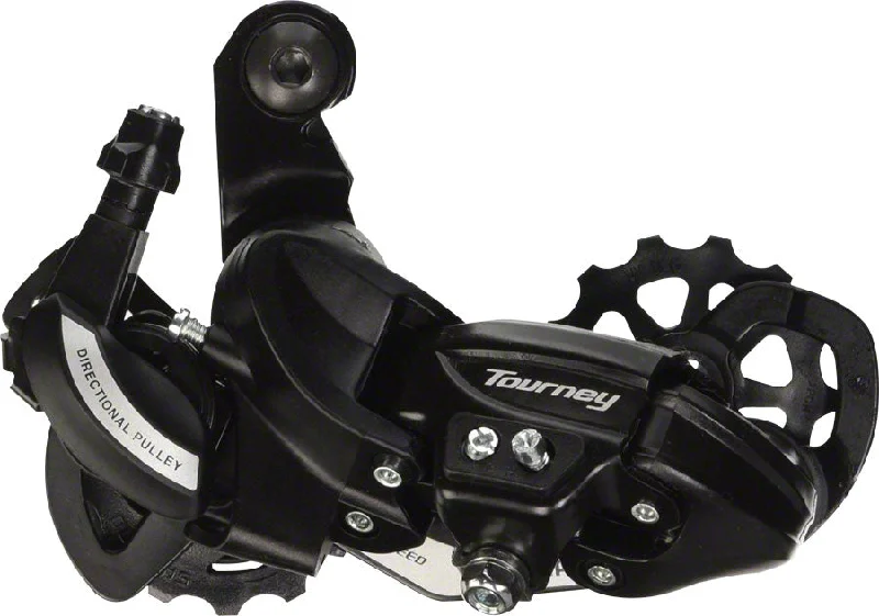 Electric bike motor housing-Shimano Tourney RD-TY500-SGS Rear Derailleur - 67 Speed Long Cage BLK Shimano Rear Direct Mount