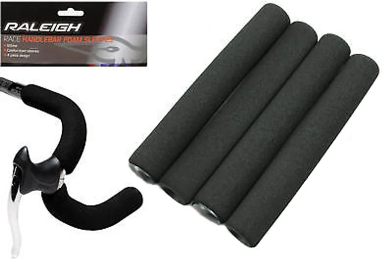 shock-absorbing bicycle grips-DROP HANDLEBAR FOAM SLEEVES GRIPS AS USED ON 70's 80's RACERS & FIXIES 50% OFF!!