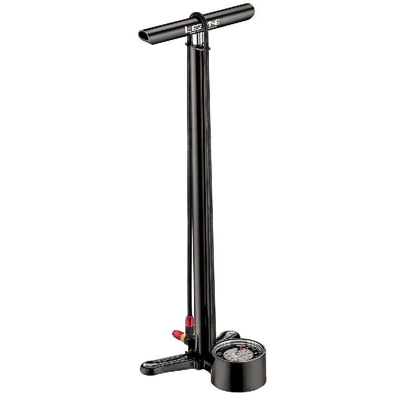 Pompa Aria da terra Lezyne CNC Floor Drive - Nero