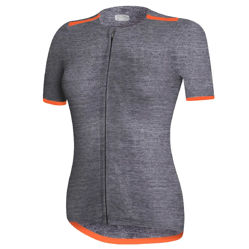 cycling clothing for easy care-Maglia donna Dotout Elite - Grigio