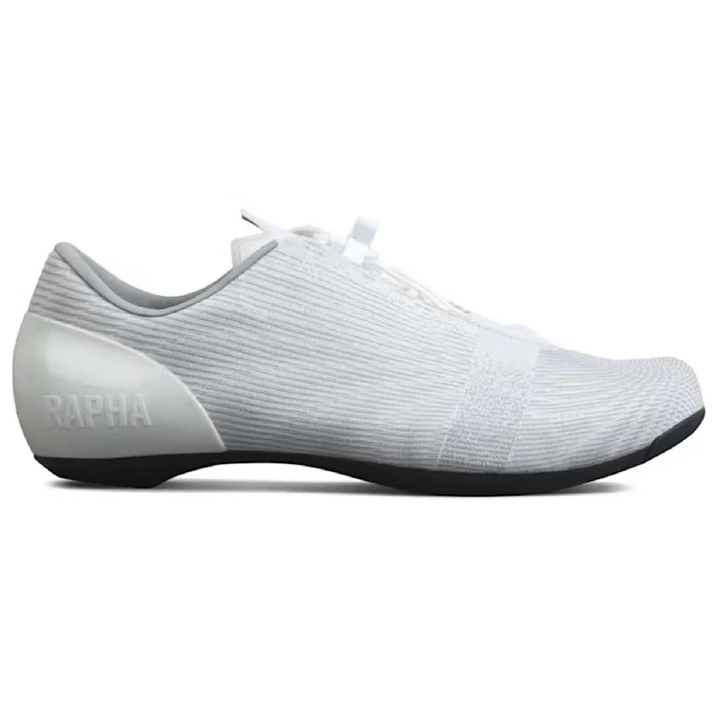 cycling clothing for youth riders-Scarpe Rapha Pro Team Lace Up - Bianco