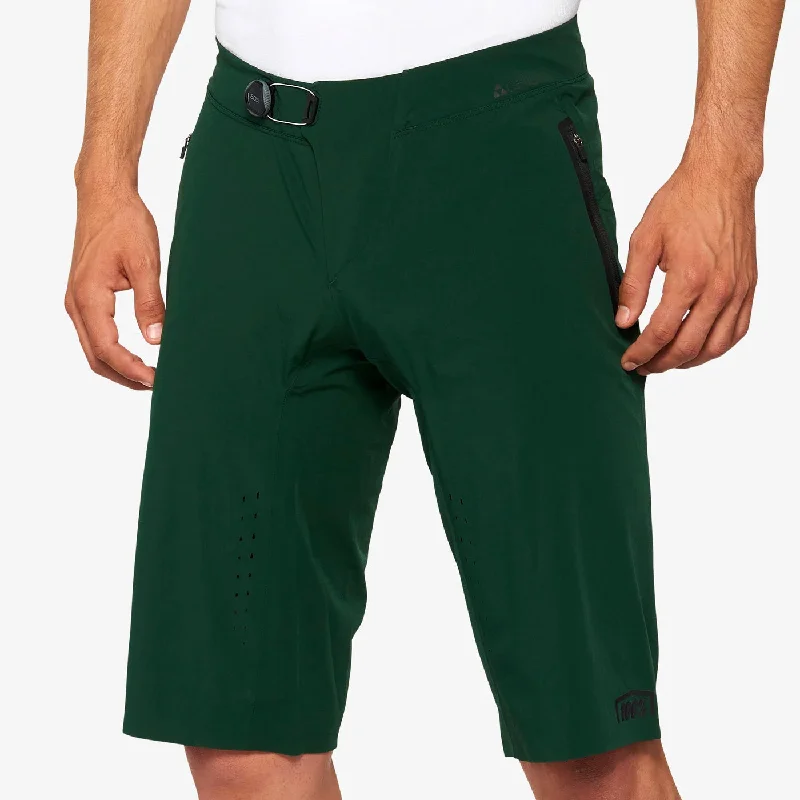 cycling clothing for spring rides-Pantaloncini 100% Celium - Verde